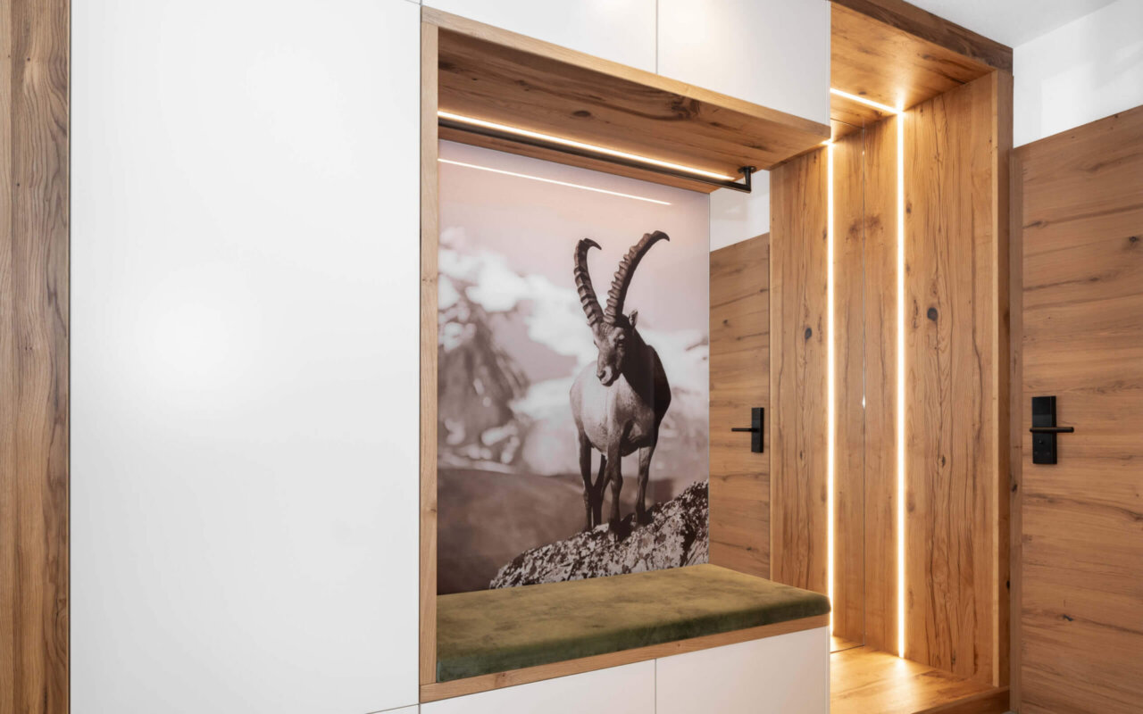 Eingangsbereich mit Garderobe