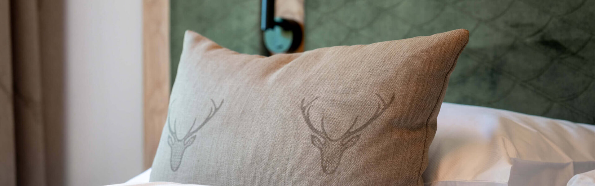 Polster, Details im Schlafzimmer