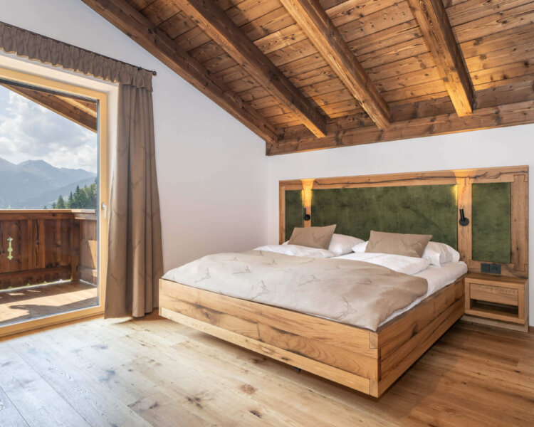 Das Grabnergut - Apartment Weitblick - Schlafzimmer