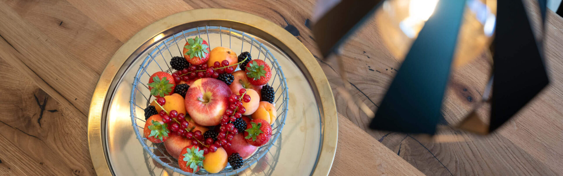 Obstkorb in den Apartments am Grabnergut
